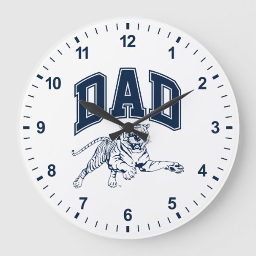 Jackson State Dad Large Clock