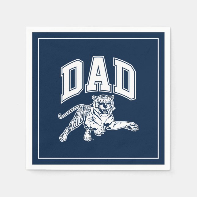 Jackson State Dad Napkins (Front)