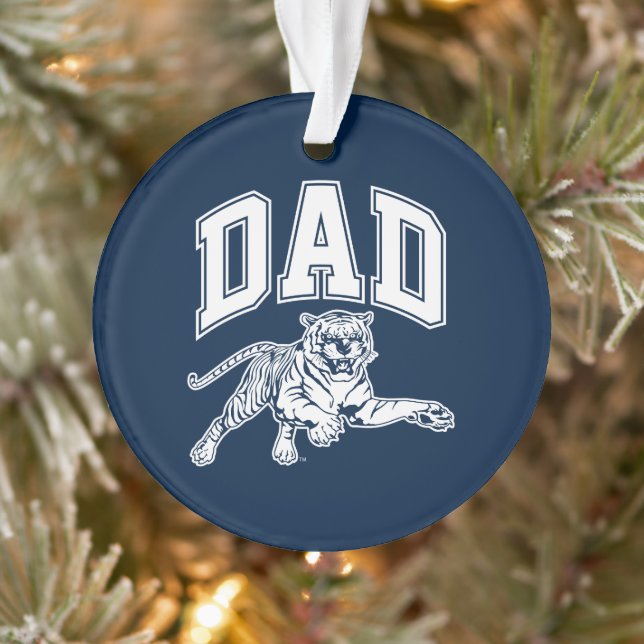 Jackson State Dad Ornament (Tree)