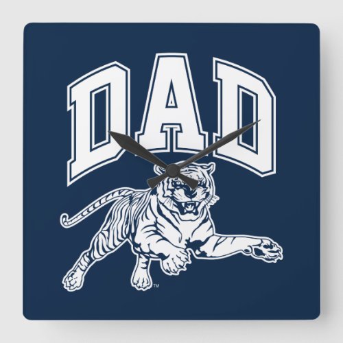 Jackson State Dad Square Wall Clock