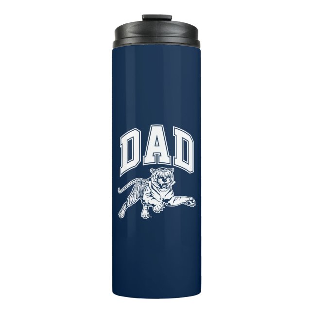 Jackson State Dad Thermal Tumbler (Front)