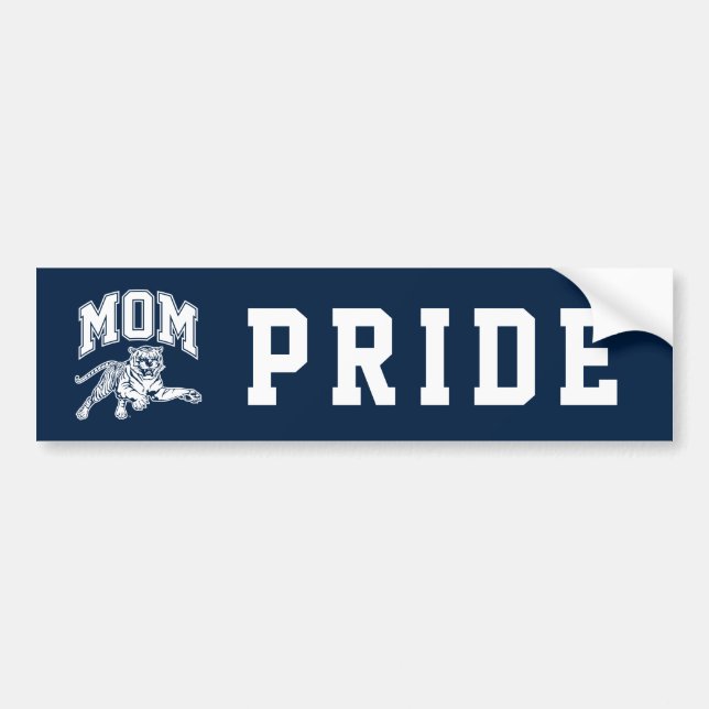Jackson State Mom Bumper Sticker (Front)