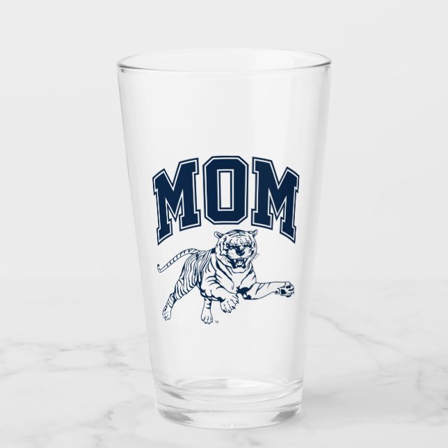 Jackson State Mom Glass (Front)