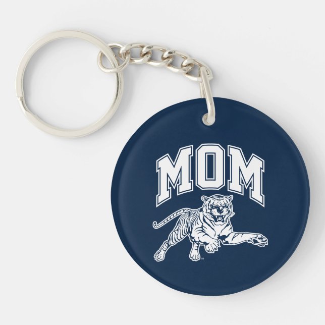 Jackson State Mom Keychain (Front)
