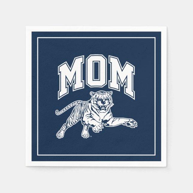 Jackson State Mom Napkins (Front)