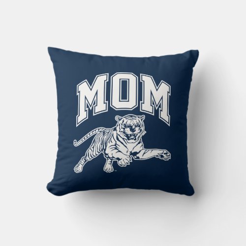 Jackson State Mom Throw Pillow