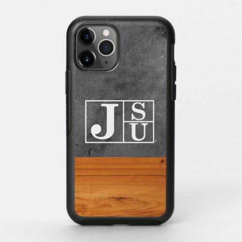 Jackson State Slate and Wood OtterBox Symmetry iPhone 11 Pro Case