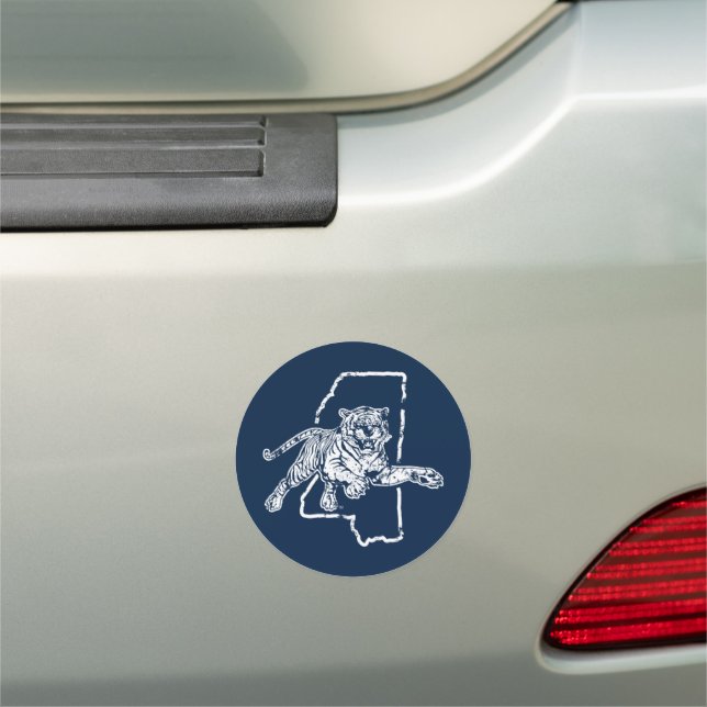 Jackson State Tigers Car Magnet (In Situ)