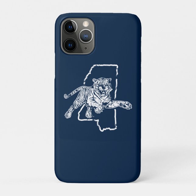 Jackson State Tigers Case-Mate iPhone Case (Back)