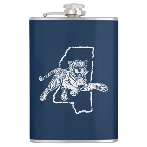 Jackson State Tigers Flask