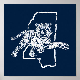 Jackson State Tigers Poster