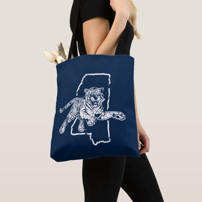 Jackson State Tigers Tote Bag (Close Up)