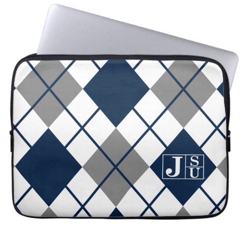 Jackson State University Argyle Laptop Sleeve