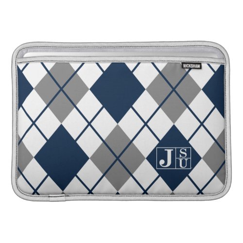 Jackson State University Argyle MacBook Air Sleeve