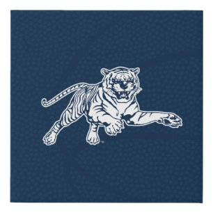 Jackson State University Basketball Faux Canvas Print