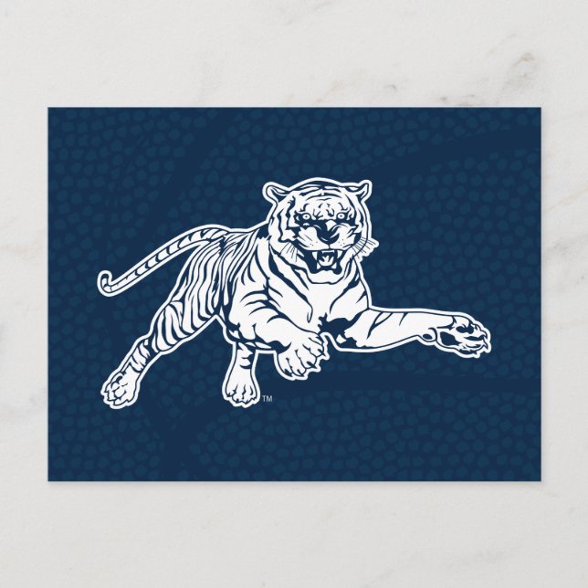 Jackson State University Basketball Invitation Postcard (Front)
