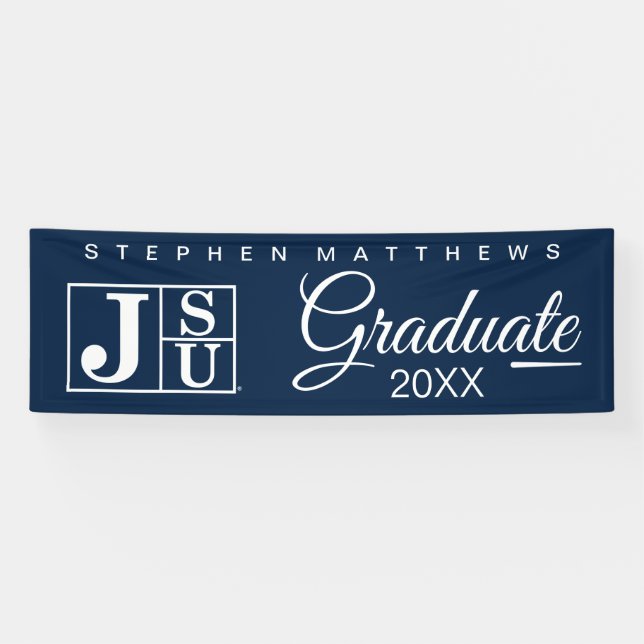 Jackson State University Graduation Banner (Horizontal)