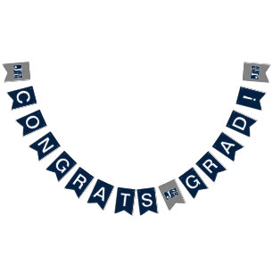 Jackson State University Graduation Bunting Flags