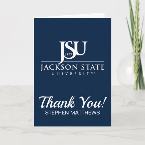 Jackson State University Graduation Card