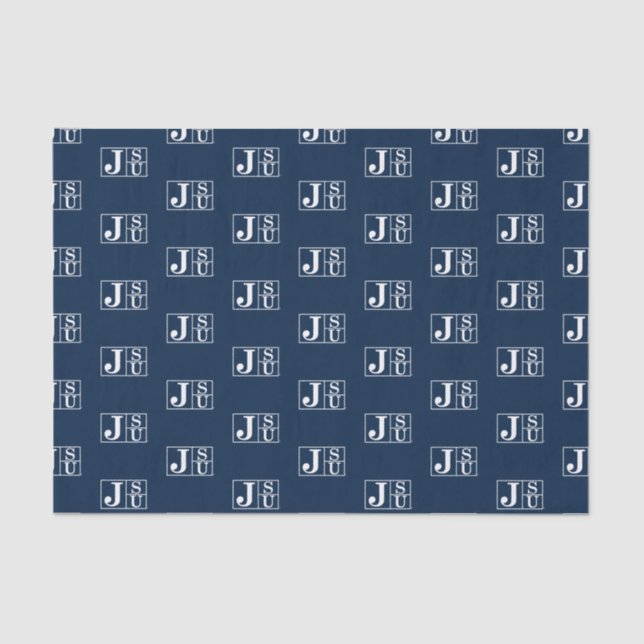 Jackson State University Graduation Tissue Paper (Front)