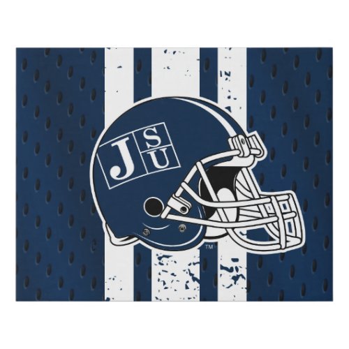 Jackson State University Jersey Faux Canvas Print