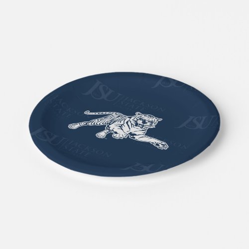 Jackson State University Logo Watermark Paper Plates