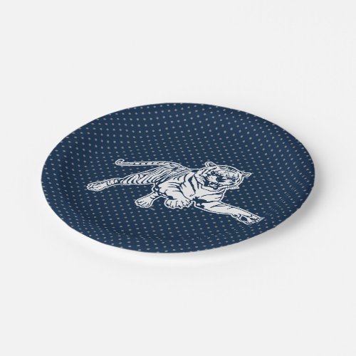 Jackson State University Polka Dots Paper Plates