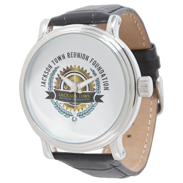 Jackson Town Reunion Foundation Official Logo  Watch (Angled)