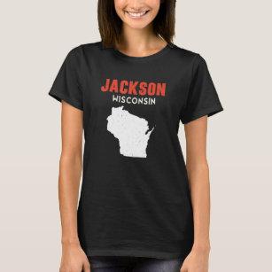 Jackson USA State America Travel Montanan Helena T-Shirt