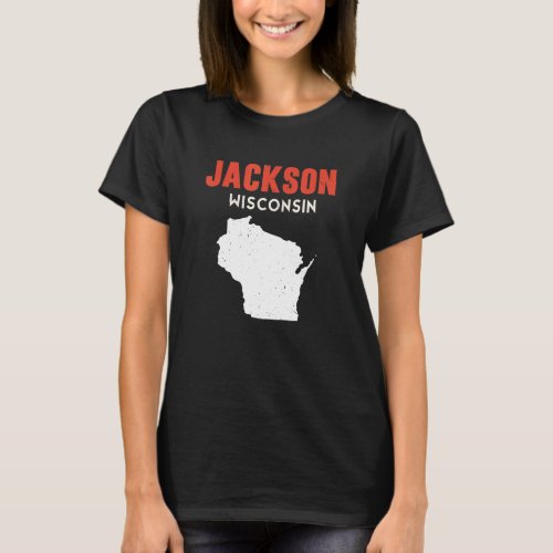 Jackson USA State America Travel Montanan Helena T_Shirt