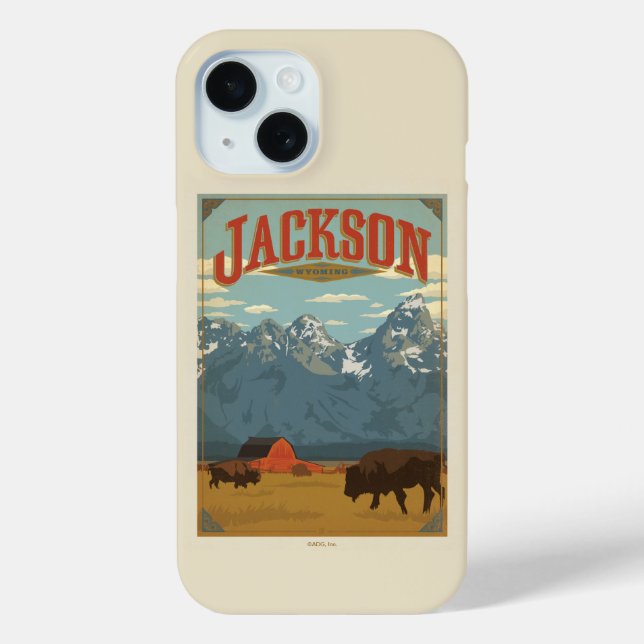 Jackson | Wyoming Case-Mate iPhone Case (Back)