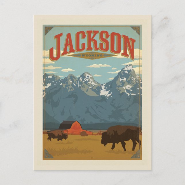 Jackson | Wyoming Postcard (Front)