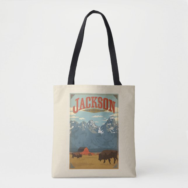 Jackson | Wyoming Tote Bag (Front)