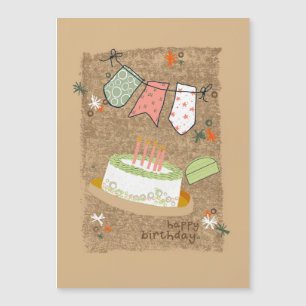 Jackson's Birthday Magnetic Invitation