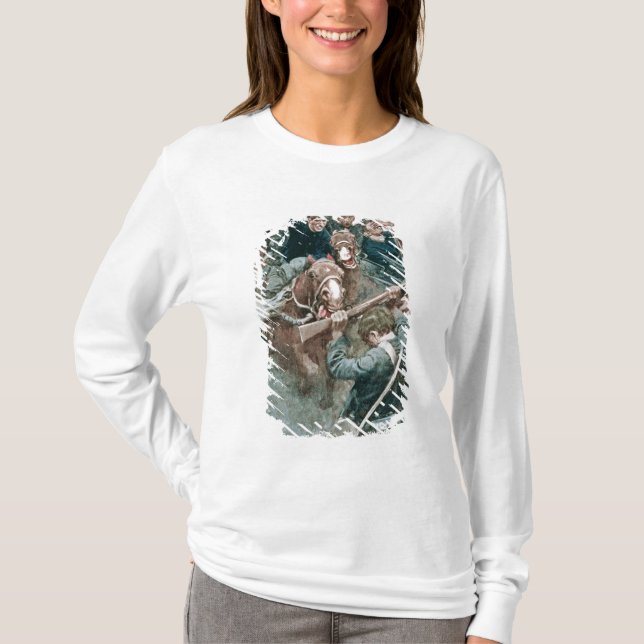 Jackson's Brigade Standing Like a Stone Wall T-Shirt (Front)