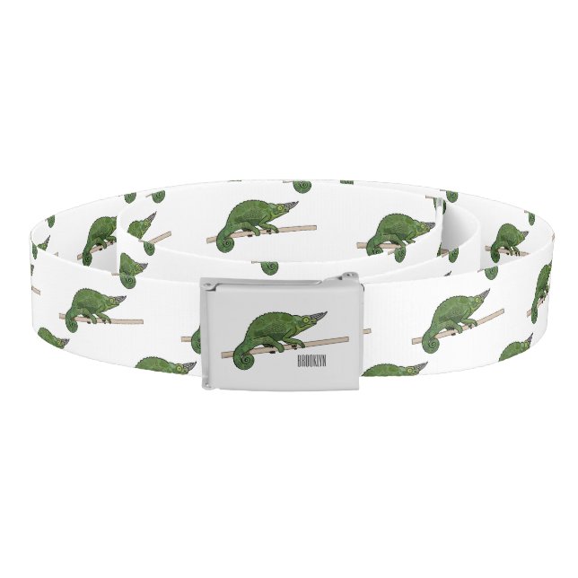 Jackson's chameleon cartoon illustration belt (Coil)