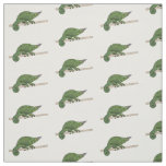 Jackson's chameleon cartoon illustration fabric