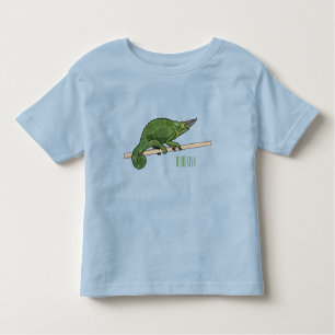 Jackson's chameleon cartoon illustration toddler t-shirt