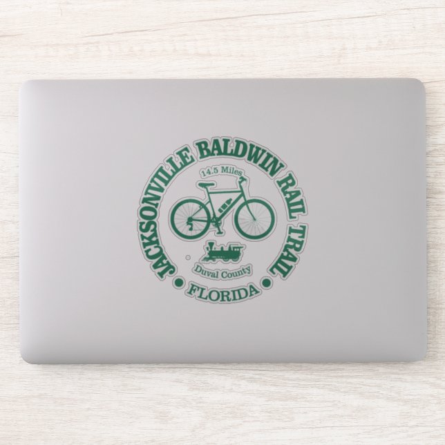 Jacksonville Baldwin Rail Trail (cycling) Sticker (Computer)