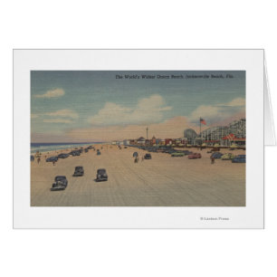 Jacksonville Beach, FL - The world's Widest Ocea Cards
