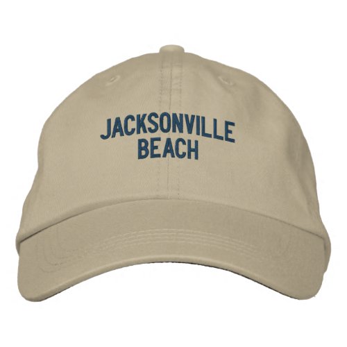 Jacksonville Beach Florida Baseball Hat