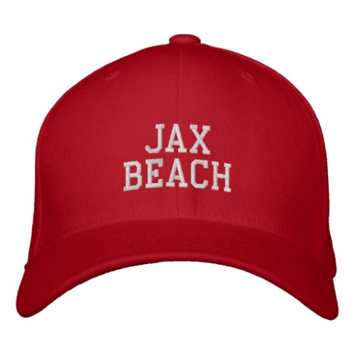 Jacksonville Beach Florida Baseball Hat