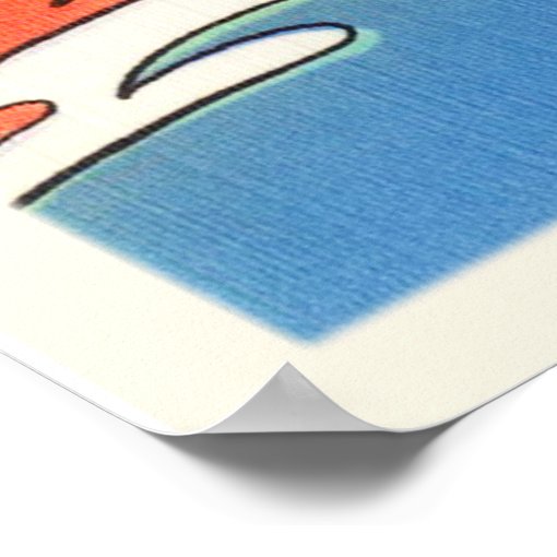 Jacksonville Beach Florida FL Old Travel Souvenir Poster Zazzle