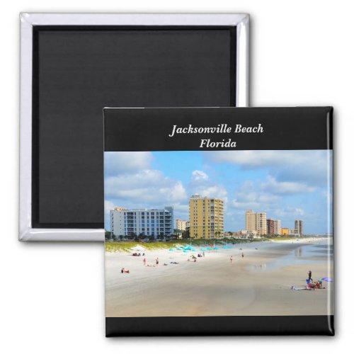 Jacksonville Beach Florida  Magnet