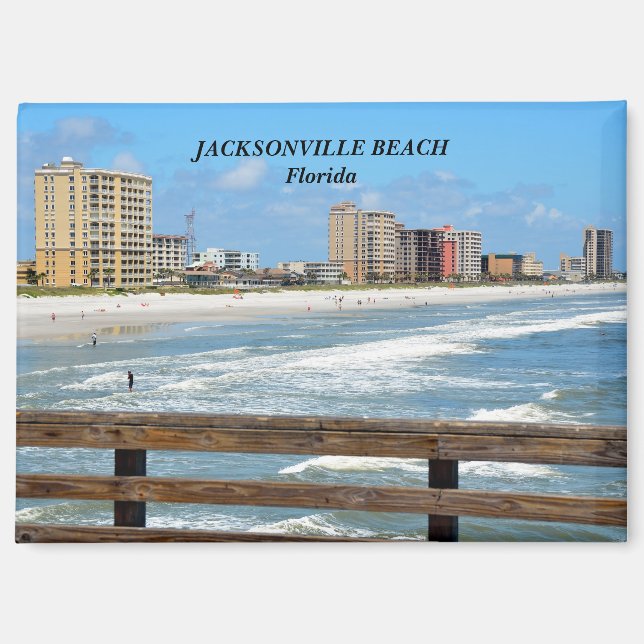 Jacksonville Beach Florida  Magnet (Front)