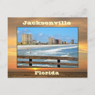 Jacksonville Beach, Florida Postcard