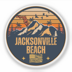 Jacksonville Beach, Florida Sticker