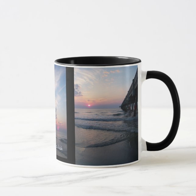 Jacksonville Beach Sunrise Mug (Right)