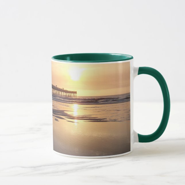Jacksonville Beach Sunrise Mug (Right)