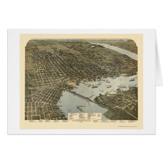Jacksonville, FL - 1893 Cards (Front Horizontal)